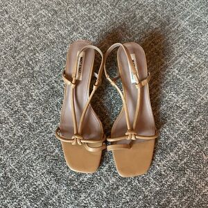 Matt & Nat Vegan Block Women's Tan Sandals